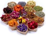 16 Bags Dried Flowers,100% Natural Dried Flowers Herbs Kit for Soap Making, DIY ... - Image 2