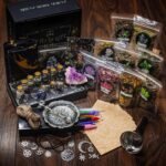 Witchcraft Supplies Kit for Spells, 56 PCS Witch Box Include Dried Herb Crystal ... - Image 3