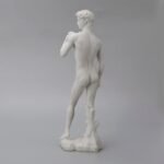 Veronese Design 13 Inch David by Michelangelo Statue Resin Sculpture White Marbl... - Image 5