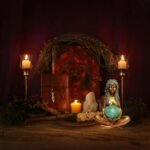 Mother Earth Statue, Fertility Nature Gaia Goddess Statue, Wiccan Altar Table Su... - Image 6