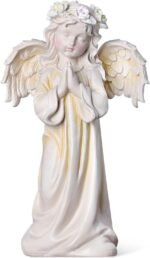 Angel Garden Statue,Memory Guardian Solar Garden Decor with Warm Light,Waterproo... - Image 8
