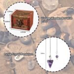 Knana 6Pcs Pendulum Board for Divination - Pendulum Crystal for Dowsing, Tarot D... - Image 4