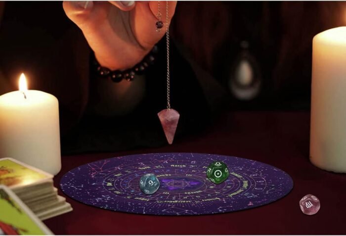 Knana 6Pcs Pendulum Board for Divination - Pendulum Crystal for Dowsing, Tarot D... - Image 5