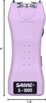 SABRE Pepper Spray & 2-in-1 Stun Gun with Flashlight, Self Defense Kit, Fast Fli... - Image 4