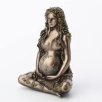 Veronese Design 2.5" Mother Earth Gaia Sitting Lotucs Pose Resin Figurine Painte... - Image 3
