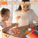 Augshy 4200pcs Thanksgiving Fall Clay Beads Vinyl Heishi Flat Autumn Round Polym... - Image 4