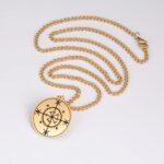 New 2026 Papa Legba Necklace Ritual Altar Pendant Ezili Dantor Vodou Loa Veve Sy... - Image 3