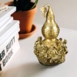 Sculpture Desktop Ornament Ideal for Gift Statues for Yard and Garden 7 5 Brass ... - Image 5