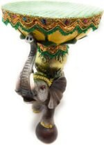 Skinmed 13 Inch Orula Pedestal Statue Yoruba Santeria Lucumi Elephant Figurine-L... - Image 4