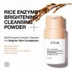 ANUA RICE ENZYME BRIGHTENING CLEANSING POWDER, Rice Mask, Ceramide, Gentle Face ... - Image 3