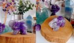 QINJIEJIE Amethyst Elephant Decor Statue Crystals Healing Stones Crystal Pocket ... - Image 4