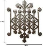 Voodoo Veve Ogun - Handmade Wall Hanging Artwork from Haiti, Authentic Upcycled ... - Image 4