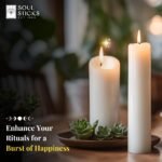 SOUL STICKS Happiness Magic Spell Chime Candles White Taper Candles 20 Pack - Ta... - Image 4