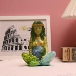 Mother Earth Statue, 7" Fertility Gaia Goddess Statue, Nature Pregnant Wiccan Al... - Image 4