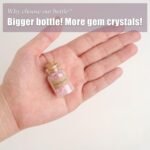 KHOCOEE 48pcs Different Crystals and Healing Stones, Gemstone and Crystals Bottl... - Image 5