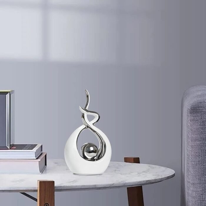 Norrclp Home Decor Modern Abstract Art Ceramic Statue Table Decorations for Dini... - Image 3