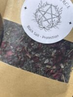 Witches Black Salt Herbal Blend | Spellcasting Ritual Spiritual Fiery Wall of Pr... - Image 5