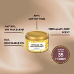 Frankincense and Myrrh Scented Candle - Natural Soy Wax Blend, Cotton Wick, Phth... - Image 3