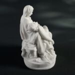 US Michelangelo Pieta Statue, White, Polystone, Classic, Decorative - Image 4