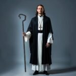 Shepherd Wizard Staff Prop,Plastic Shepherd Staff Stick Cane for Costume Accesso... - Image 4