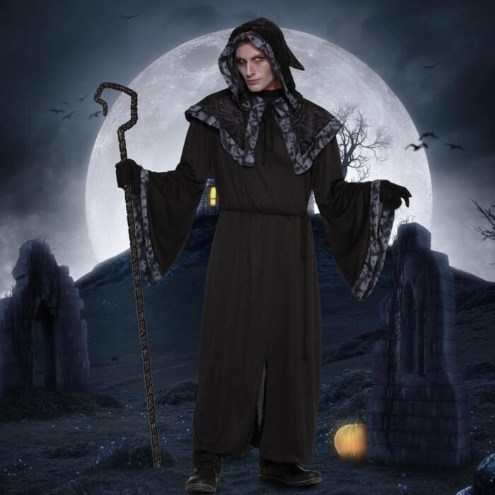 Shepherd Wizard Staff Prop,Plastic Shepherd Staff Stick Cane for Costume Accesso... - Image 5