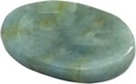 Aquamarine Worry Stone Crystals and Healing Stones - Worry Stones for Stress Rel... - Image 4
