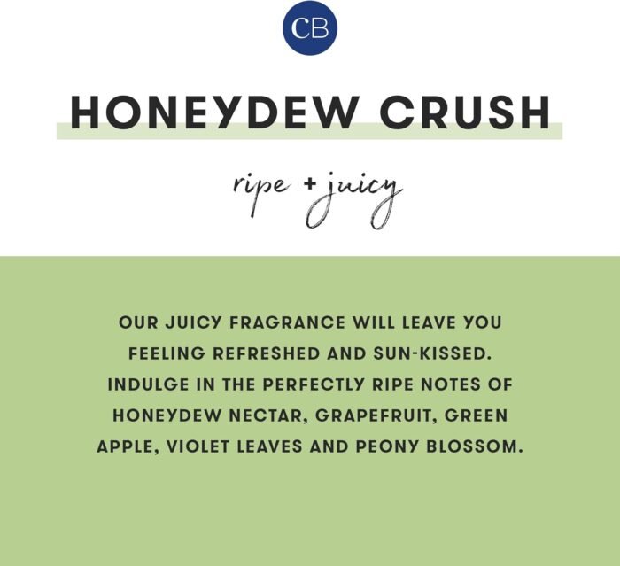 Capri Blue Honeydew Crush Scented Candles for Home - Mercury Iridescent Inverted... - Image 4