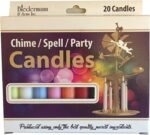 Set of 20 Assorted Colors Mini Ritual Chime/Altar/Spell Candles - Image 3