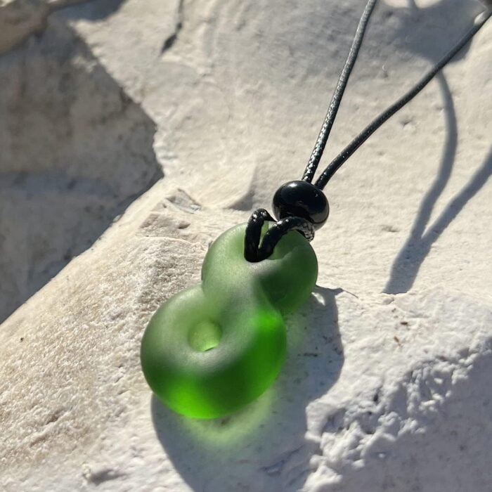 Infinity Necklace - Sea Glass Jewelry - Positive Vibes Collection - Cute Meditat... - Image 7