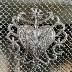 Haitian Art-inspired Veve Design, Freda Veve Heart, 4" Haiti, Ornament, Handmade... - Image 7