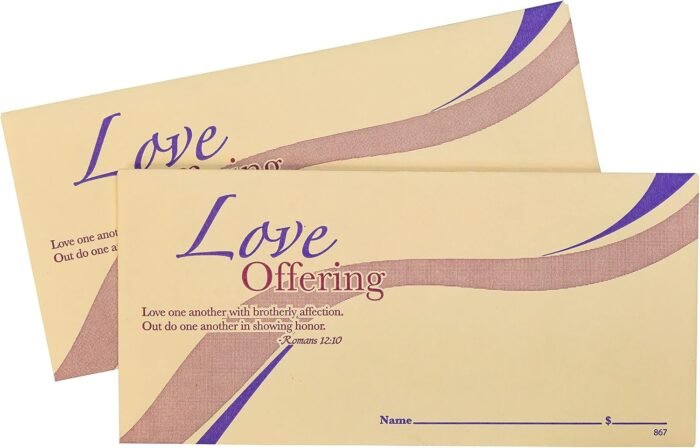Love Offering Envelopes for Church (100) - Image 3
