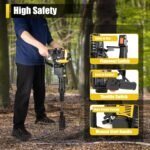 Planting Shovel Drilling Machine, 52CC Trench Digger, Gas Powered Garden Tree Di... - Image 6