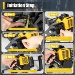 Planting Shovel Drilling Machine, 52CC Trench Digger, Gas Powered Garden Tree Di... - Image 7