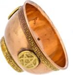 Pentagram Copper Bowl - Offering Bowl for Altar Use, Ritual Offerings, Witchy Ho... - Image 5