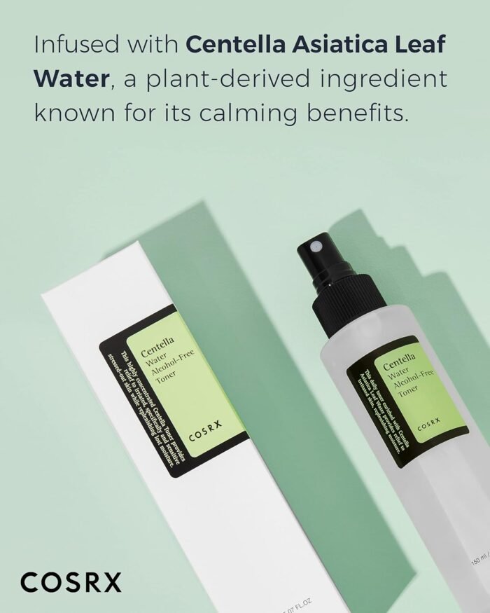 COSRX Alcohol-Free Cica Toner, 150ml / 5.07 fl.oz | Spray-type Korean Toner with... - Image 4