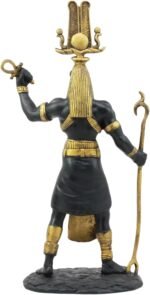 Ebros Egyptian God Ibis Headed Thoth Holding was and Ankh Statue 12" Tall Deity ... - Image 4