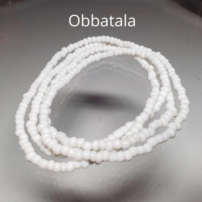 9 pcs Santeria Bead Necklace Set Eleke- Orula Eleggua Shango Yemaya Obbatala Oya... - Image 6