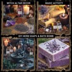 Witchcraft Supplies Herbs and Flowers Kit - Bigger Size 18pack 1.06oz Natural Dr... - Image 5