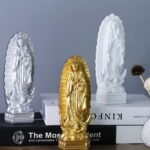 orenm Our Lady of Guadalupe Statue Figurine 8" H Virgen de Guadalupes Mary Figur... - Image 5