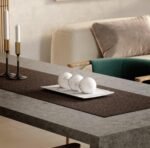 Creative Scents White Marble Look Home Decor Tray and Orb Set Coffee Table Decor... - Image 3