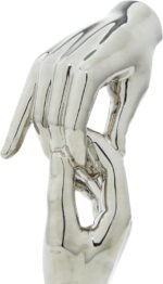 Deco 79 Polystone Hands Decorative Sculpture Home Decor Statue, Accent Figurine ... - Image 3
