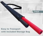 Foam Padded Practice Staff 4 Ft with Carry Bag, Bo Staff, Bo Staff for Martial A... - Image 5