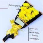 Artificial Chrysanthemum Flowers for Tomb-Sweeping Rituals | Cemetery Decoration... - Image 3