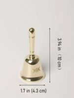 Mini Altar Bell and Altar Chalice, Triple Moon Goddess and Pentagram Wiccan Supp... - Image 3