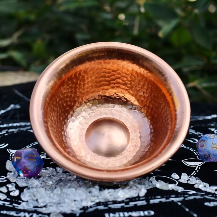 Copper Offering Bowl 4.8" - Ideal for Altar, Prayer Rituals, Incense Burning, Sm... - Image 3