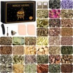 35Pcs Dried Herbs for Witchcraft Supplies, Dried Herb Kit for Witch Beginner, Wi... - Image 2