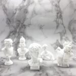 Classic Mini 2.7” Greek Bust,Home Décor Mini Resin Figure Sculpture David Venus ... - Image 2