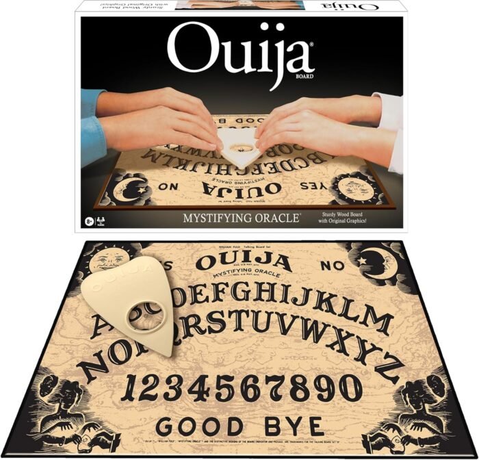 Classic Ouija with 1990s Artwork by Winning Moves Games, Thick Wood Premium Qual... - Image 2