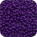Dark Purple Jewelry Making Seed Beads, 3mm 8/0 Assorted Glass Pony Beads for Bra... - Image 2