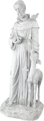 Design Toscano Francis of Assisi, Patron of Animals Religious Garden Decor Statu... - Image 2